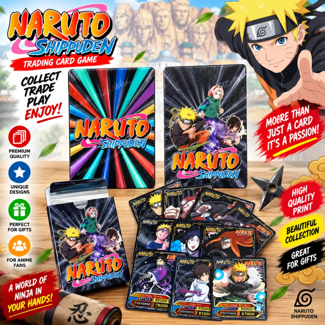Naruto Black 54pc