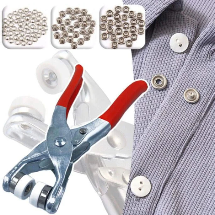 , shoes Sewing Tools Tich Button Machine, Snaps Buttons Kit For clothes 1