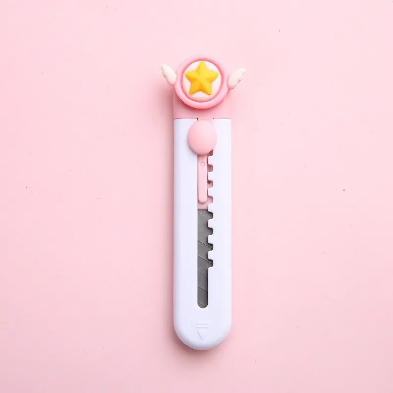 Mini Anti Cutter Box Paper safety Anti-Cutter Student School supplies Utility Cutter Stationery 4