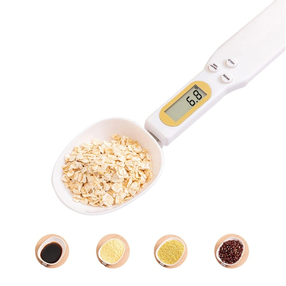Digital Spoon Scale, Digital Measuring Spoon, 300g/0.1 Digital LCD Measuring Spoon Scale Electronic Weighing Spoon Scale Household Kitchen Accessory 5