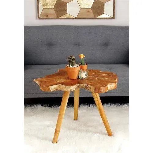 live Edge Coffee Table 24" hight 2