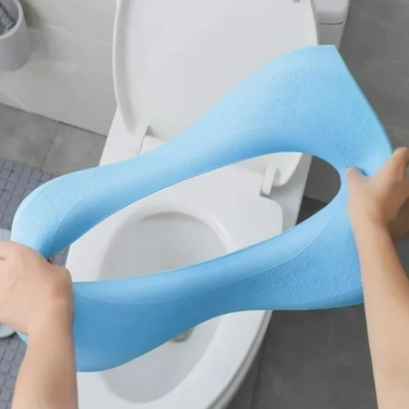Commode Cover, Bathroom Toilet Seat Covers 3