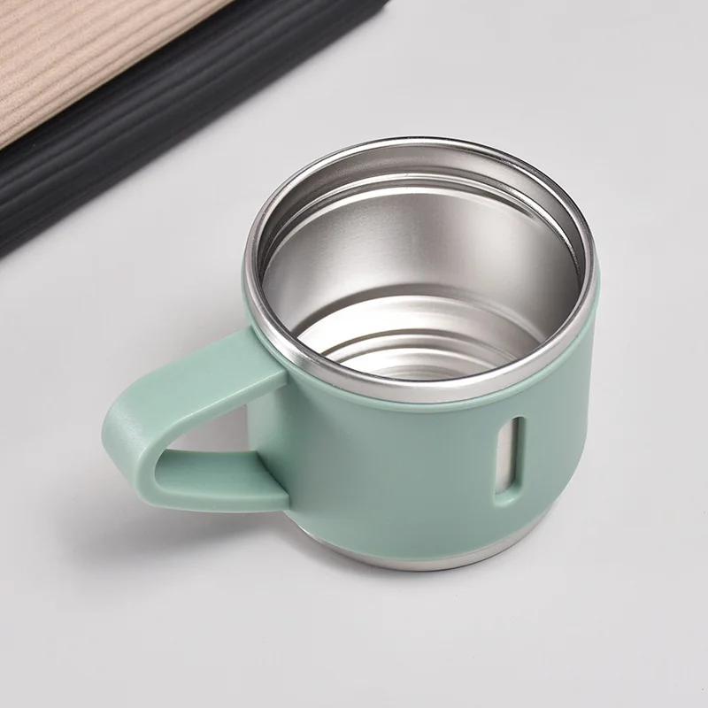 Vacuum Flask Gift Set -Vacuum Flask Set with 3 Cups/ Stainless Steel Vacuum Flask Set/ Coffee Mug/ Tea Mug/ Travel Mug 4