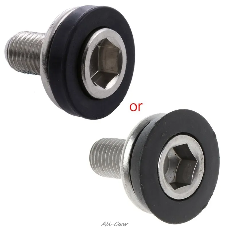 Bicycle Crank Bolts 8MM Allen Key Battom Bracket Bolts Crank Axle high quality Bicycle Accessories 2 pcs Combo 3