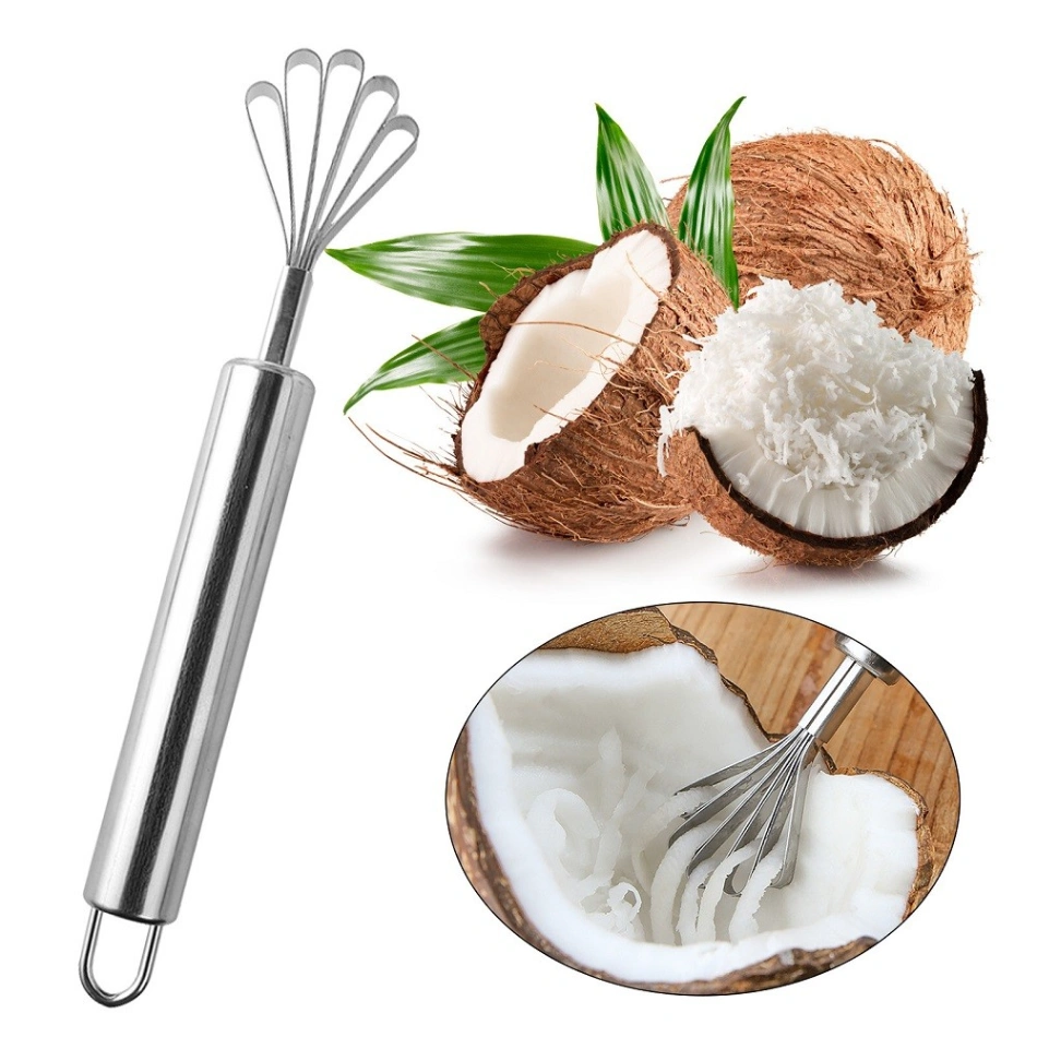 Stainless Steel Coconut scraper, Coconut grater, Coconut shredder, Coconut Shaver, Coconut Grater 6