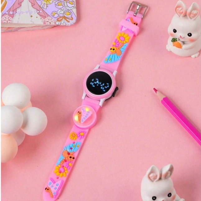 Cartoon Style Led Digital Watch For Kids 3