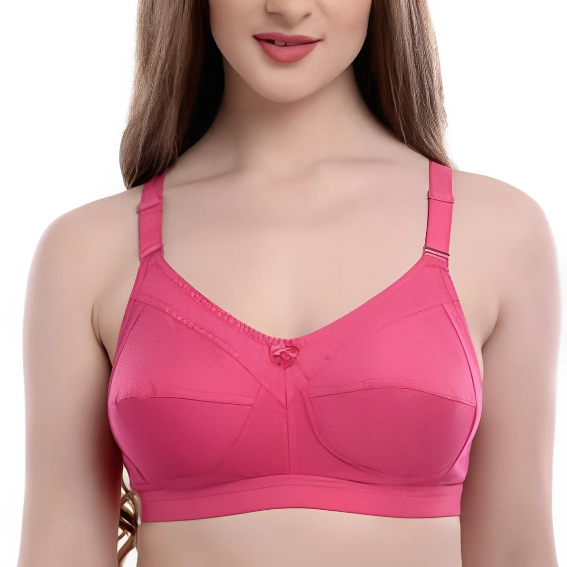 Indian Guddi Bra, Full coverage cotton bra,  multiple colour  Bras for Women, Ladies Bra, Cotton Bra 1 5
