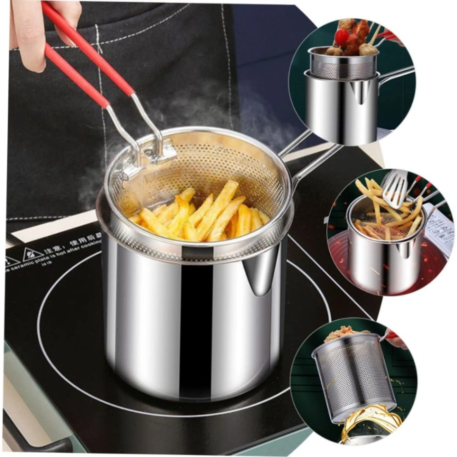 Stainless Steel Deep Frying Pot 5
