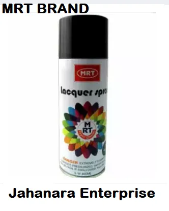 Spray Paint Matt Black Color 400ml 3