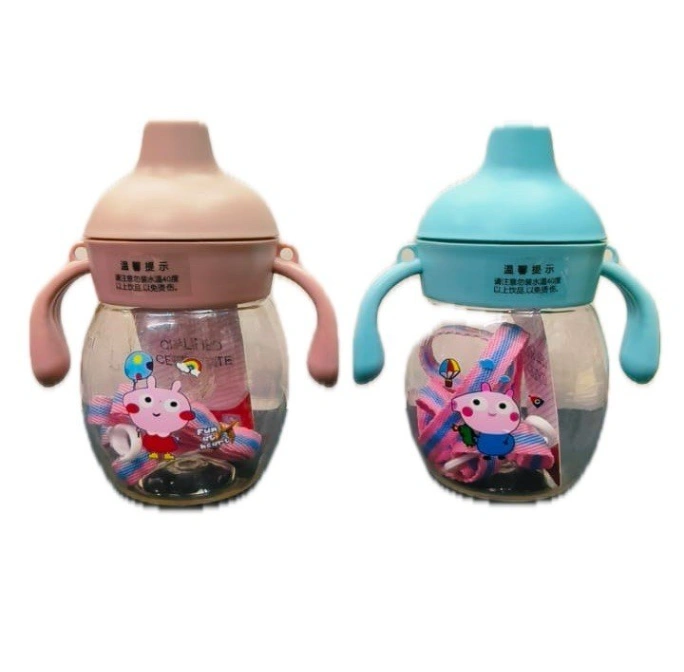 Double Handle Baby Water Bottle, Kids Water Bottle , Baby Mum Pot 2