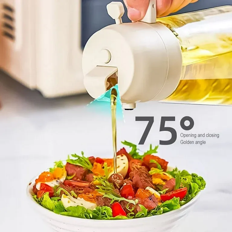 2 in 1 Oil Sprayer and Oil Dispenser Bottle 500ml 6