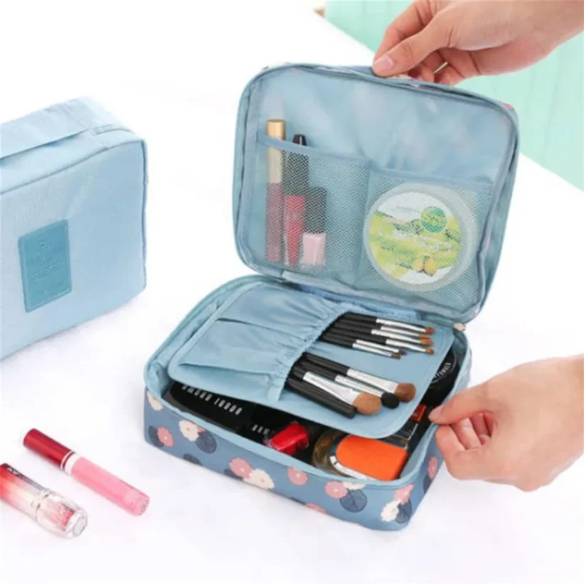 Women's Makeup Bag, Portable Cosmetic Travel Bag, Makeup Organizer Bag 2