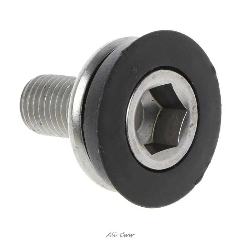 Crank Bolts Bike Bicycle Bottom Bracket Axle Crank 8MM Allen Key Arm Bolts Crank high quality 1 pc 2