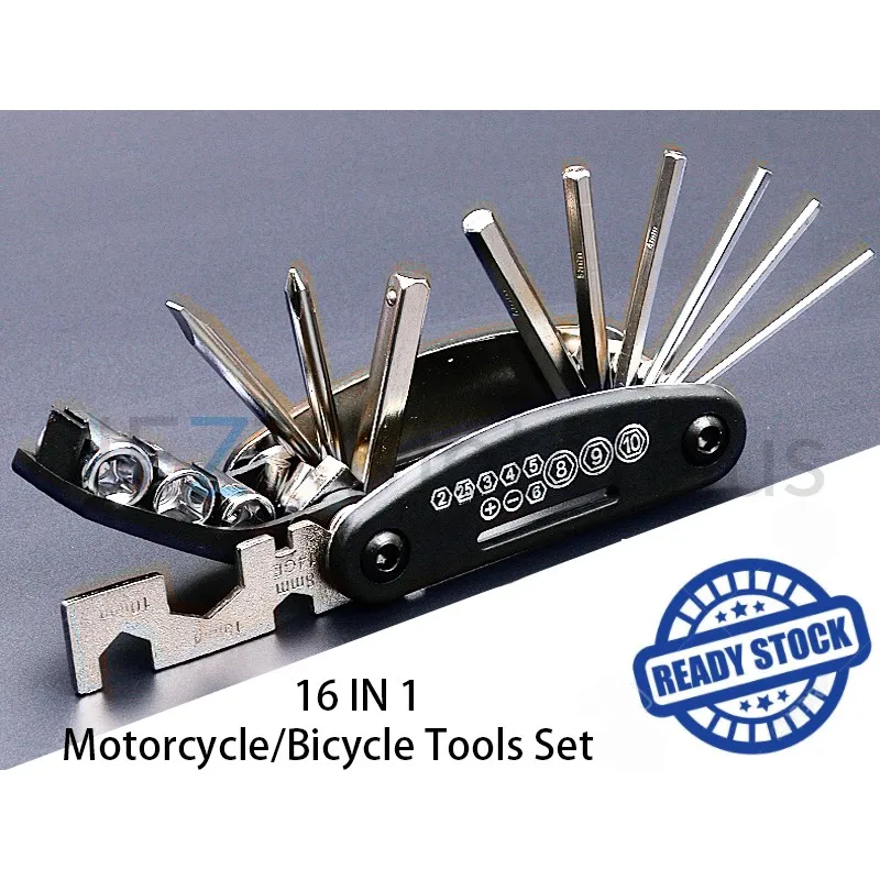 16 IN 1 Motorcycle Bicycle Tools Set 2