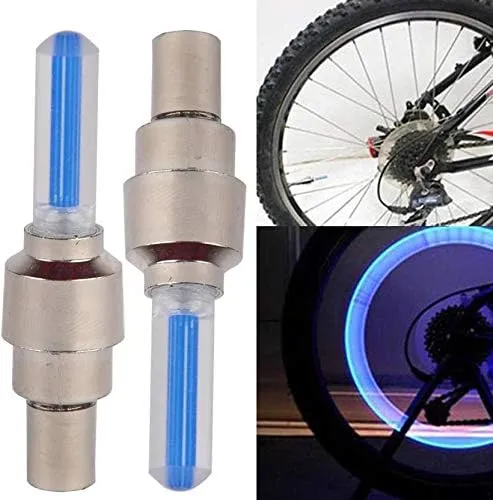 Car Bike or Bicycle Tyre LED Light with Motion Sensor Tyre Light Fancy Light Tail Light 2 pcs 3