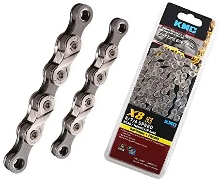 KMC X8.93, 6/7/8 Speed Chain 116 Links Bicycle Accessories 2