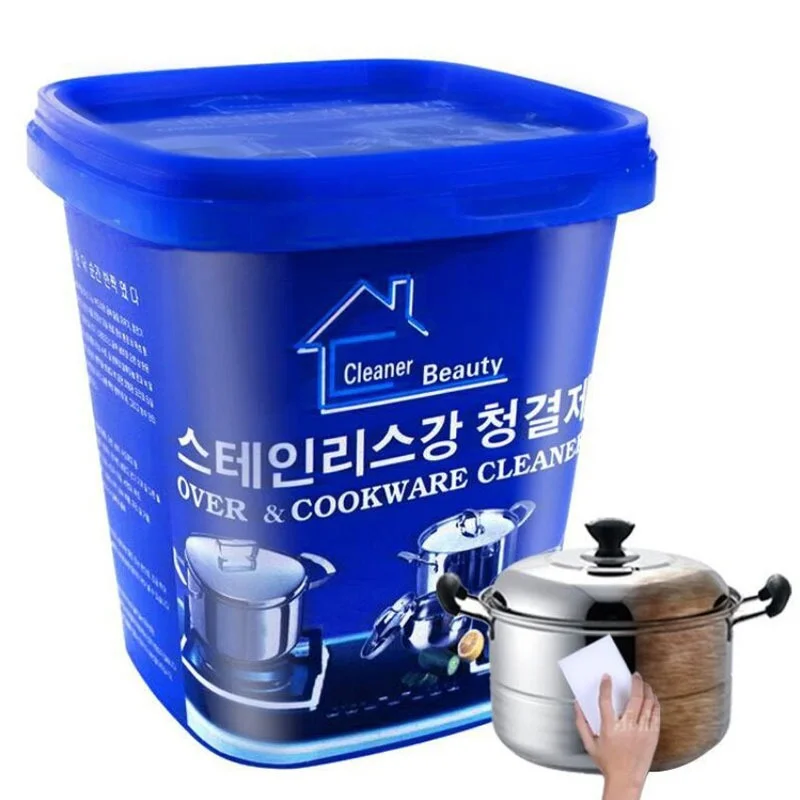 Stainless Steel Cookware Cleaning Paste | Kitchen Cleaner for Pots, Pans & Sinks 3