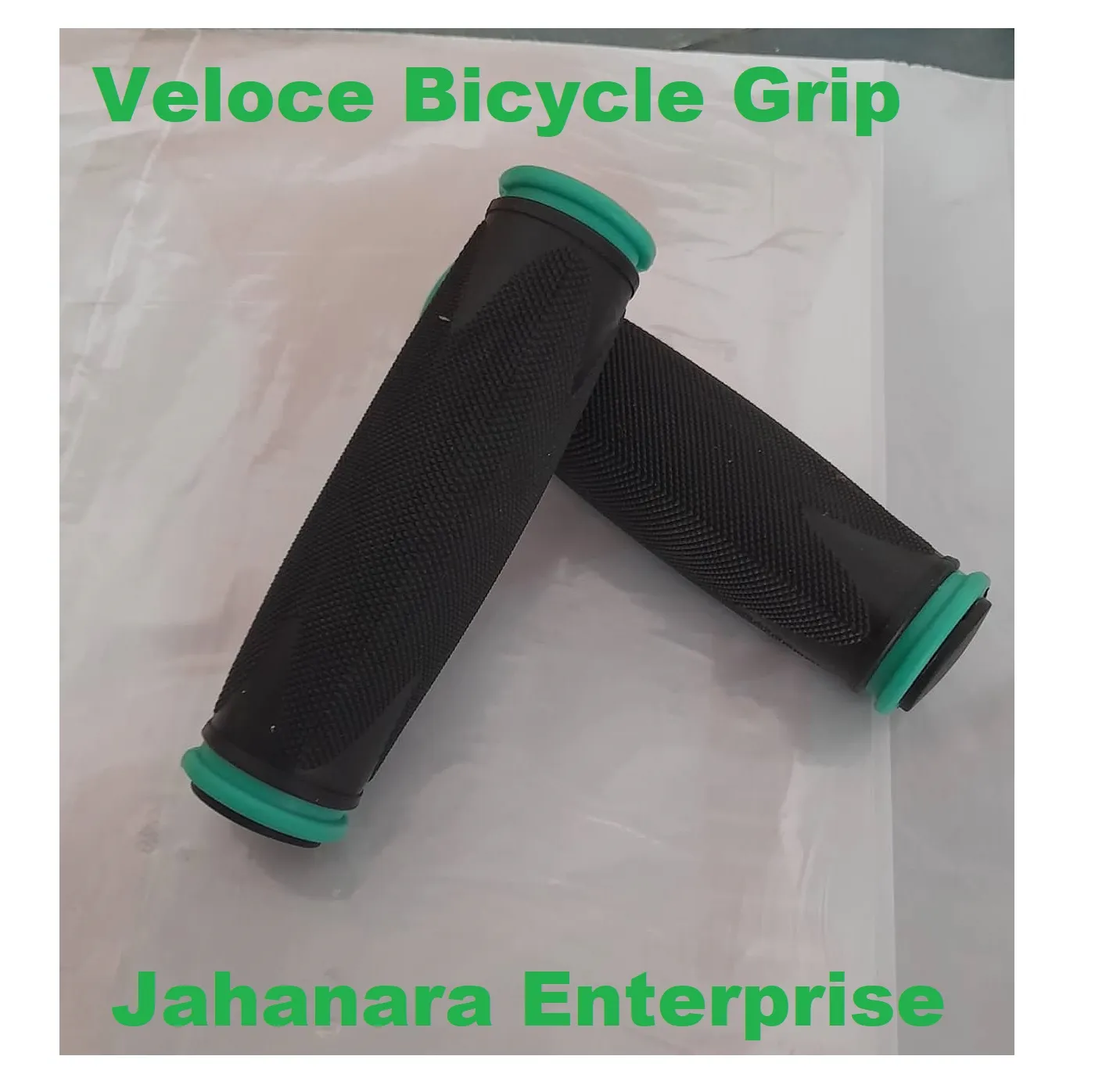 Veloce Bike Grips Mountain Bicycle Handle Handlebar Soft Rubber Multi colour 1 pair 4