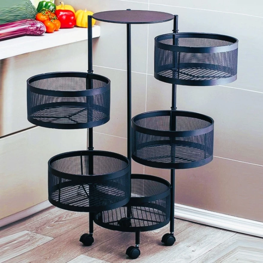 5 Tier Layer Kitchen Storage Rack good quality 7