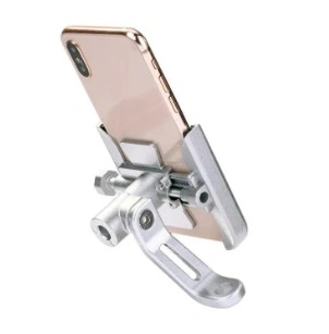 Universal Metal Bike Phone Rack Aluminum Alloy Bicycle Mobile Phone Holder Motorcycle Bike Handlebar Looking Glass Mount 5