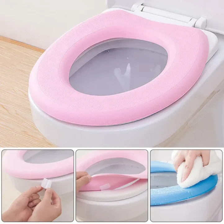 Commode Cover, Bathroom Toilet Seat Covers 6