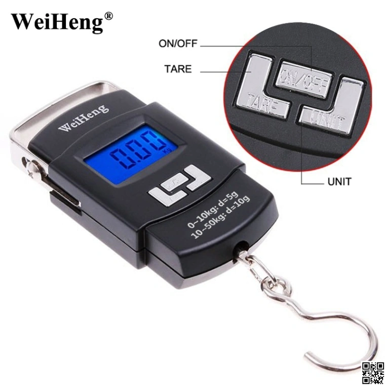Digital Hanging Weight Scale Portable Hanging Electronic Hook Scale 4
