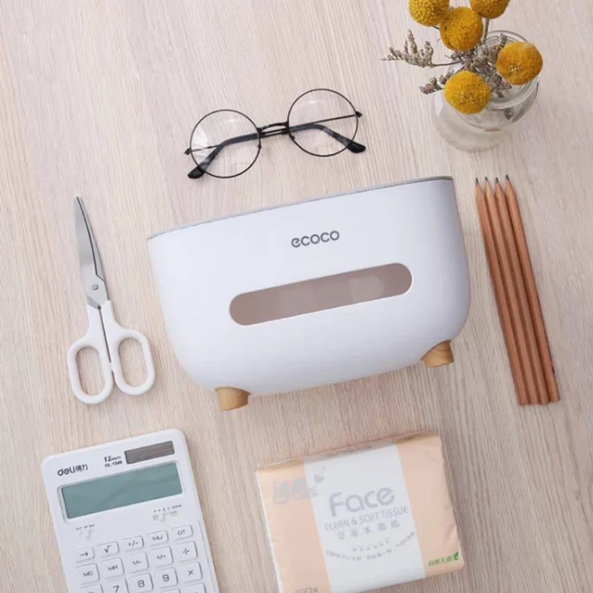 Medium Multifunctional Tissue Box – Storage Organizer & Tools Holder 5