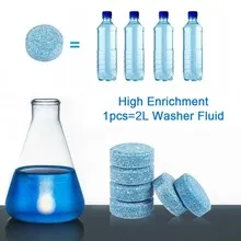 10 PCS Car Windshield Glass Washer Cleaner Compact Effervescent Tablets Detergent Car Beauty Tool Car Accessaries 3