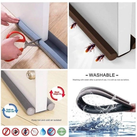 , Door Sealing Stopper, Door Foam 36 Inch Door Bottom Sealing Strip 4