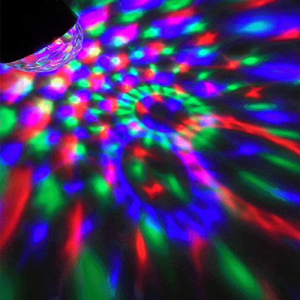 360 Degree LED Rotating Bulb Magic Dj Disco Light for Festival Home Shop Diwali Wedding Birthday Party Decoration 1