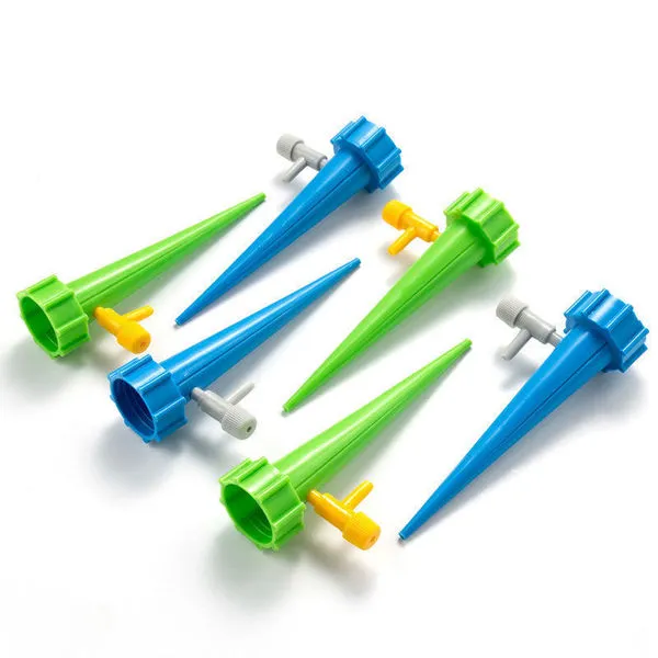 5 PCS Plant Auto Watering Spike with Control Valve Automatic Irrigation Water Spike Dripper 2