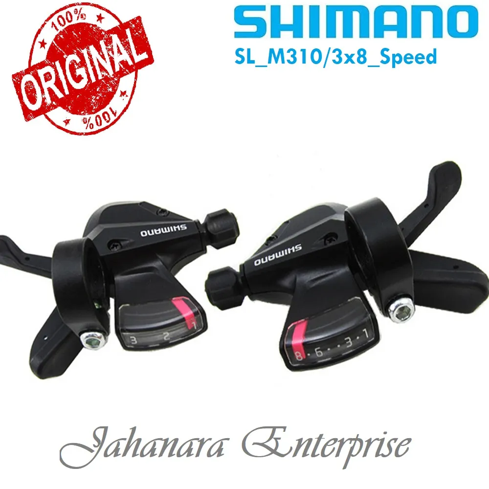 Bicycle Shifter SL M310 8 Speed Shimano Made in Shimano Left Right 3