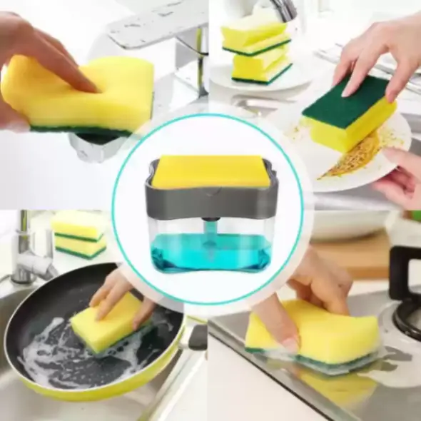 Soap Pump & Sponge Caddy 6