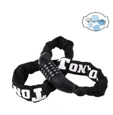 TonYon Five Digit Code Chain Lock Single Car Anti-Theft Lock Chain Lock Mountain Bike Anti-Theft Lock 90cm 6