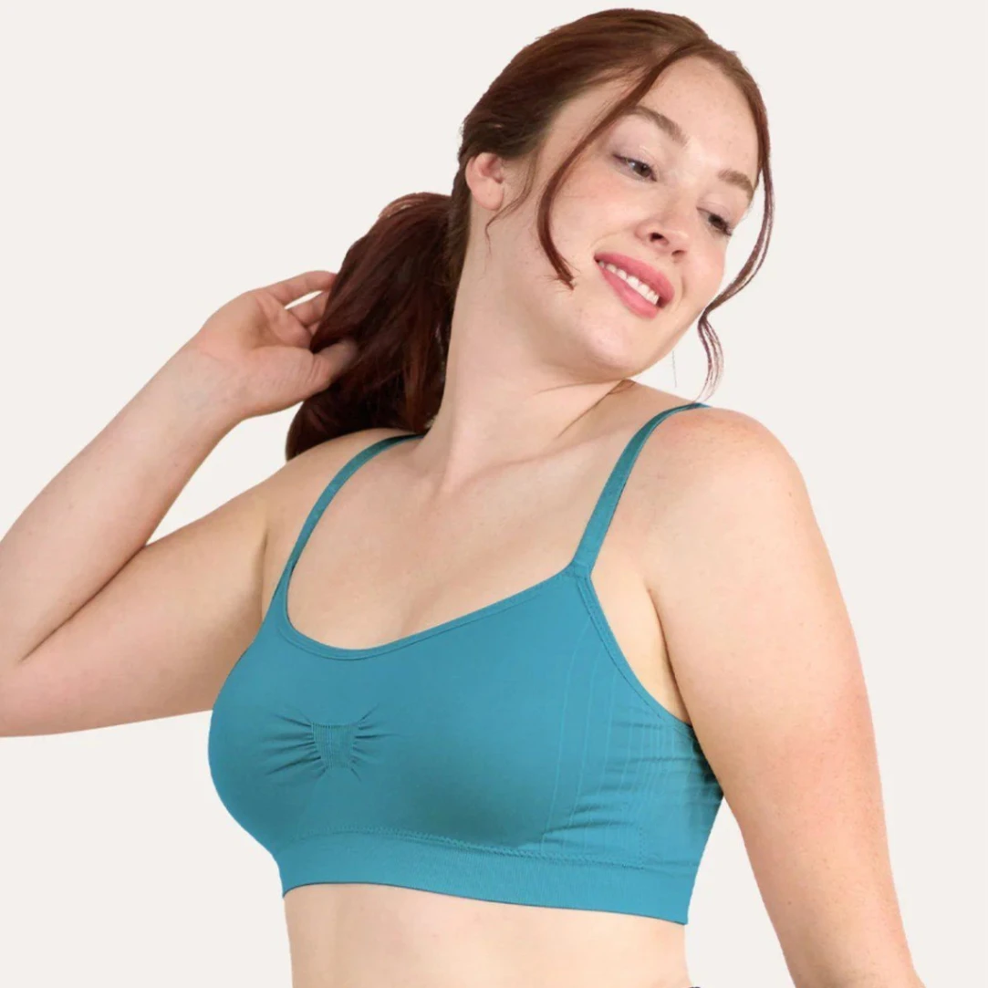 Sana Women's Seamless Padded Wirefree Comfort Bra new model 1 PCS 3