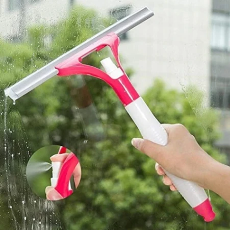 Glass Cleaner Wiper With Spray 5