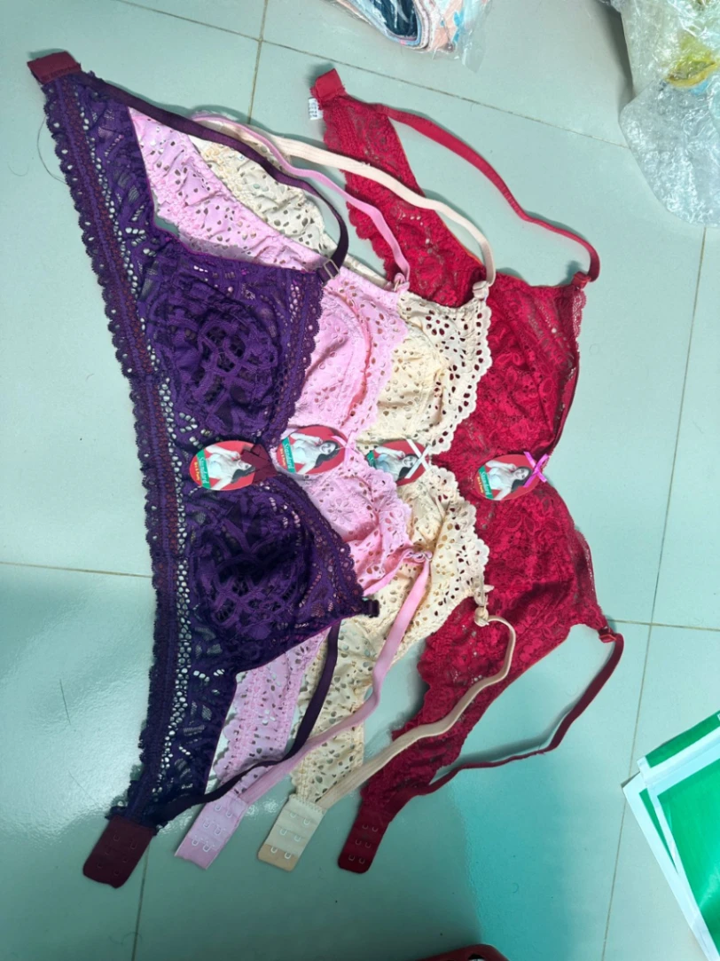 4Piece Comfortable Net Bra Soft Net Bra for Women 4