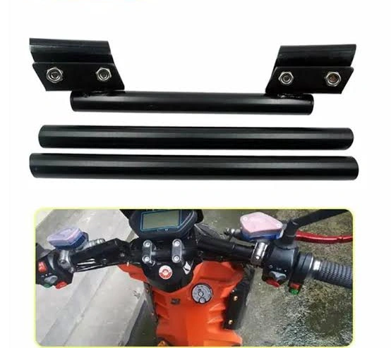 Motorcycle 3 Part Motified Handle Bar (Black Color) 2