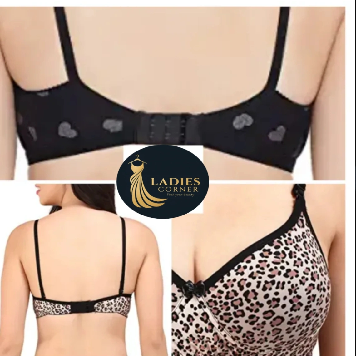 Standard Steach And Qualityful Stretchable Printed Bra For Womens And Girls 3