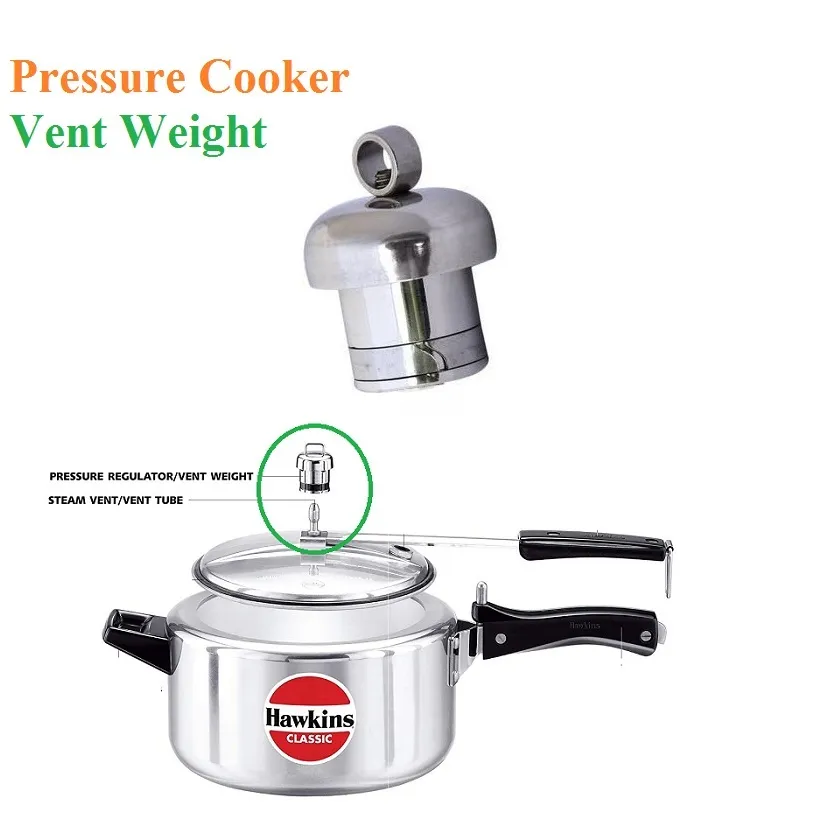 Pressure Cooker Vent Tube and Weight Whistles Assembly 2