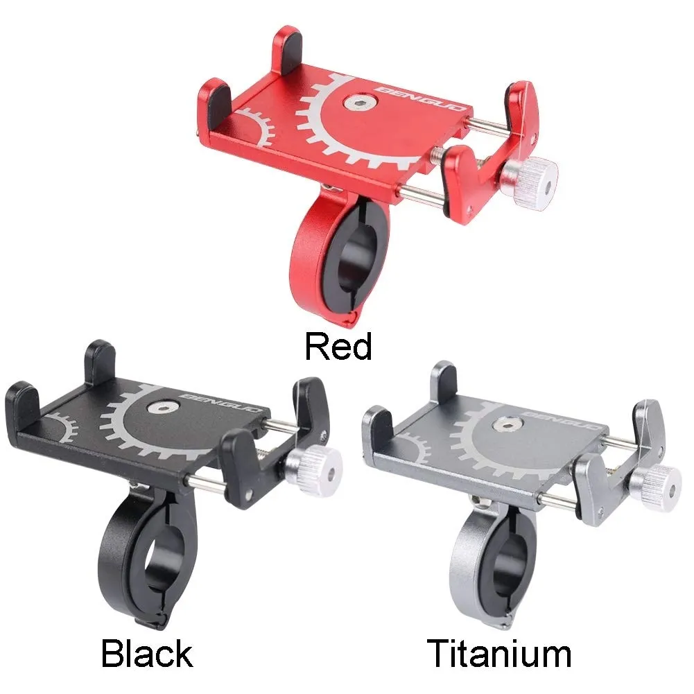 Bicycle Mobile Phone Holder Phone Navigation Fixed Bracket Moto Handlebar Aluminum Alloy Motorcycle Accessories Bicycle Accessories 3