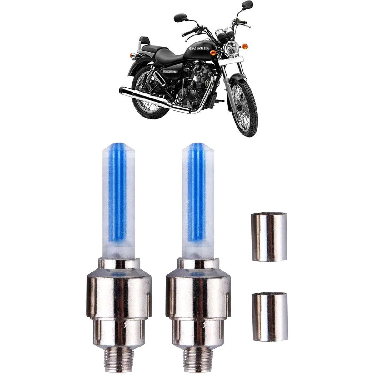 Car Bike or Bicycle Tyre LED Light with Motion Sensor Tyre Light Fancy Light Tail Light 2 pcs 5