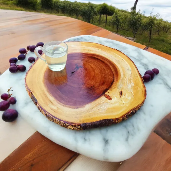 Natural Wood tea Serving Board 3