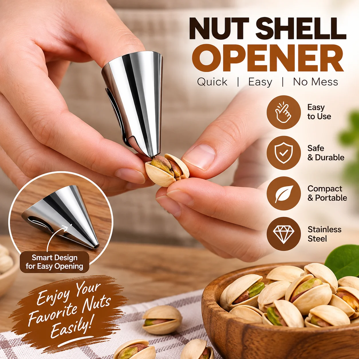 2Pcs Stainless Steel Finger Guard Kitchen Tools, Nail Protector Safe Chopping Kitchen Tools 2