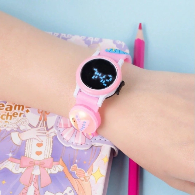 Cartoon Style Led Digital Watch For Kids 5