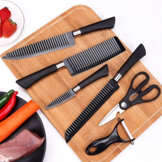 Zepter Professional Knife Set - 6 pcs Kitchen Knives Set, Culinary Knives, Professional Chef Knives, 6