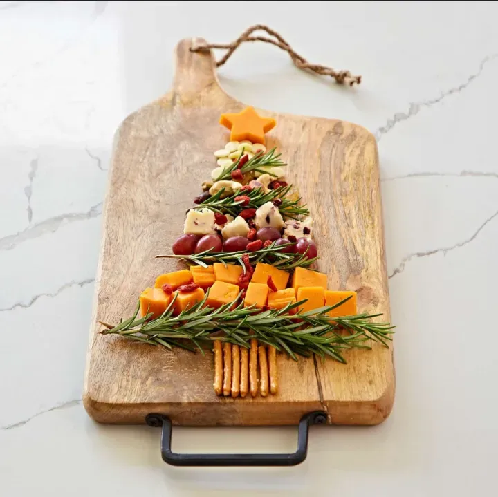 Handmade Mango Wood Chopping Board - Cheese Board - Cutting Board - Serving Platter- Wooden Serving Tray - Chopping Block - Charcuterie 3