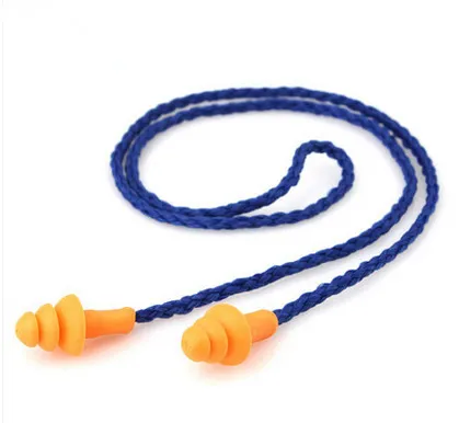 Soft Silicone Corded Ear Plug Protector 7