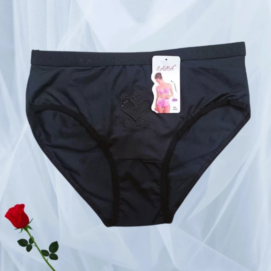 China Love Panty For Women,1 pcs 
 Women Cotton Panty Mid Waist &amp; Full Coverage 4
