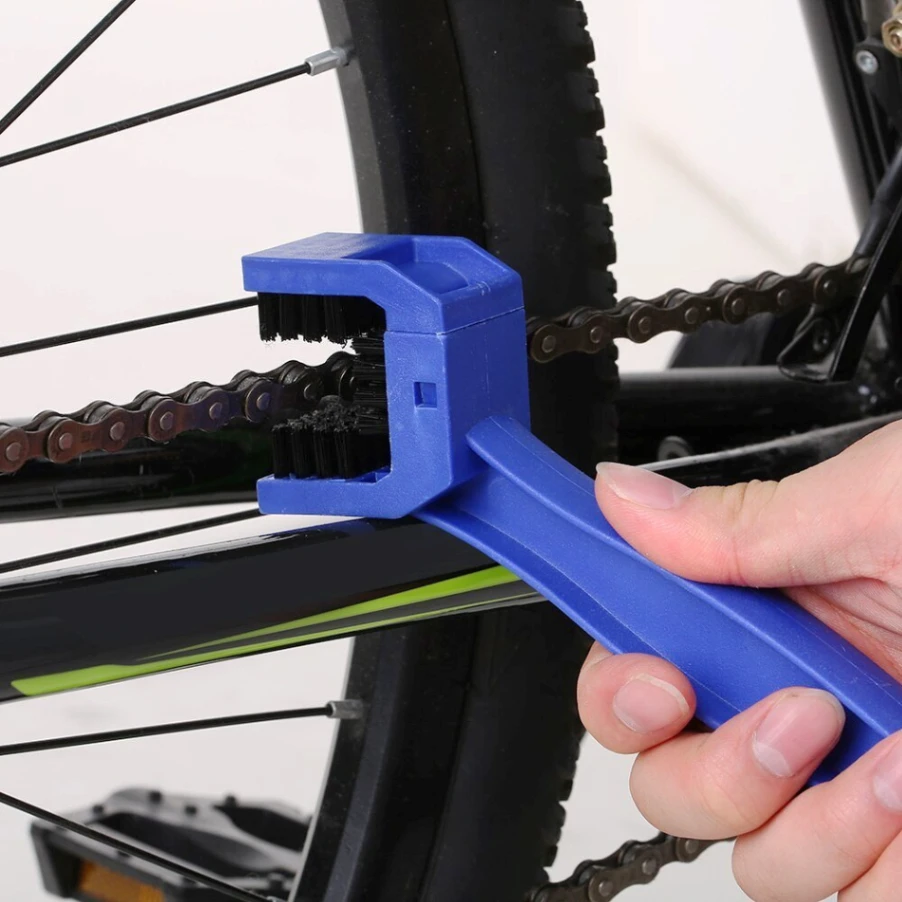 Multipurpose Cycle Motorcycle Bike Chain Cleaner Brush Assorted Colour 5